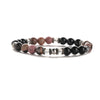 Simple Style Classic Style Round Agate Bracelets In Bulk