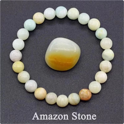 Simple Style Classic Style Round Agate Bracelets In Bulk