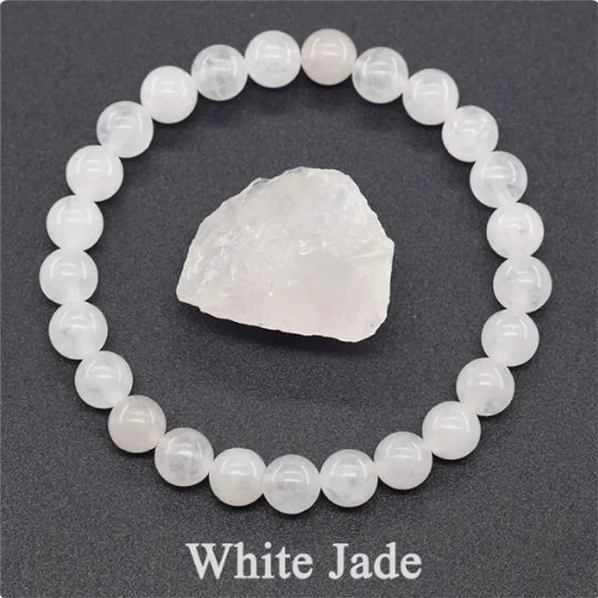 Simple Style Classic Style Round Agate Bracelets In Bulk