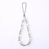 Simple Style Classic Style Round Beaded Beaded Keychain