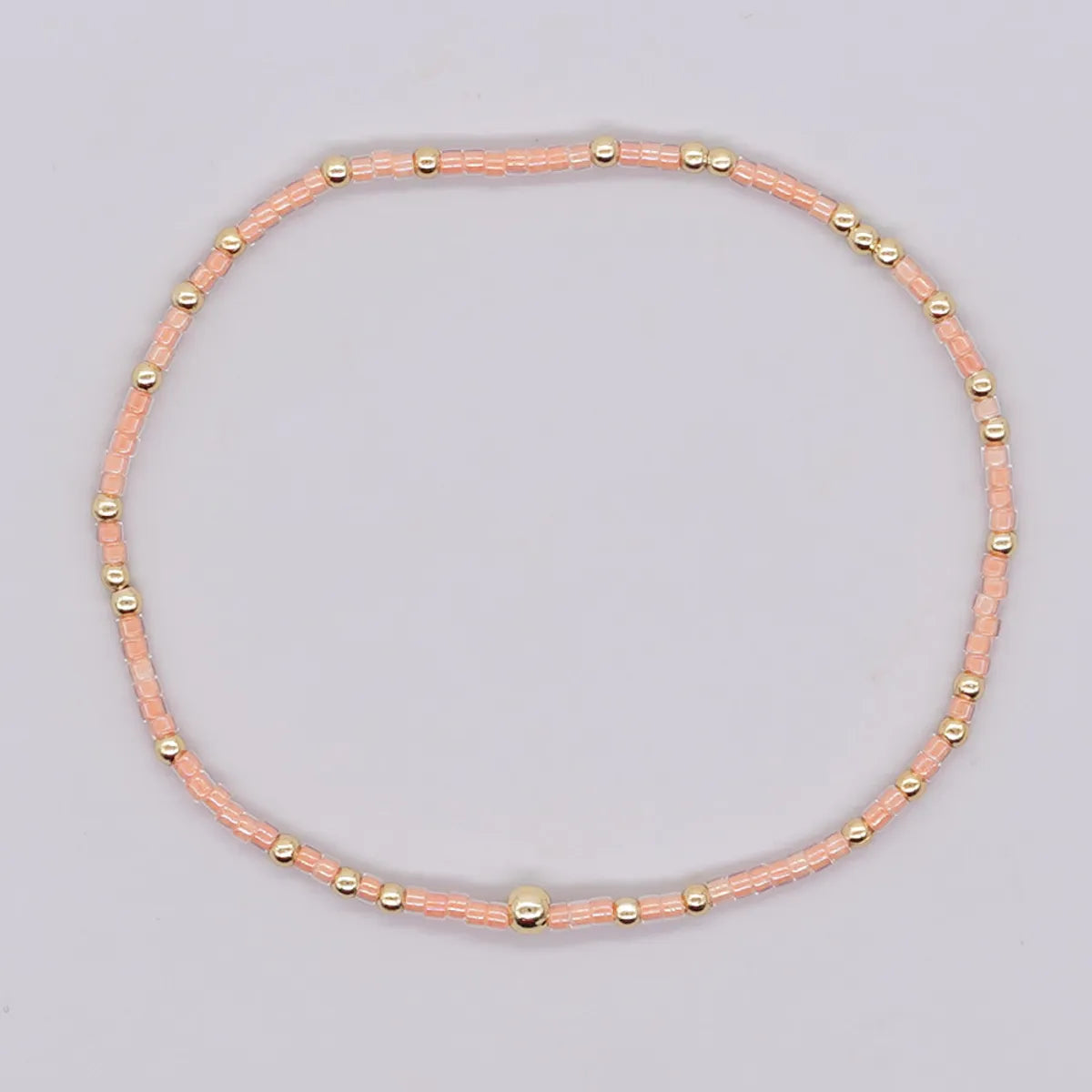 Simple Style Classic Style Round Glass/Colored Glaze Wholesale Bracelets