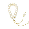 Simple Style Classic Style Round Imitation Pearl Brass Wholesale Bracelets