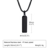 Simple Style Classic Style Solid Color 304 Stainless Steel Polishing 18K Gold Plated Men'S Pendant Necklace