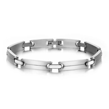 Simple Style Classic Style Solid Color 304 Stainless Steel Women'S Bracelets