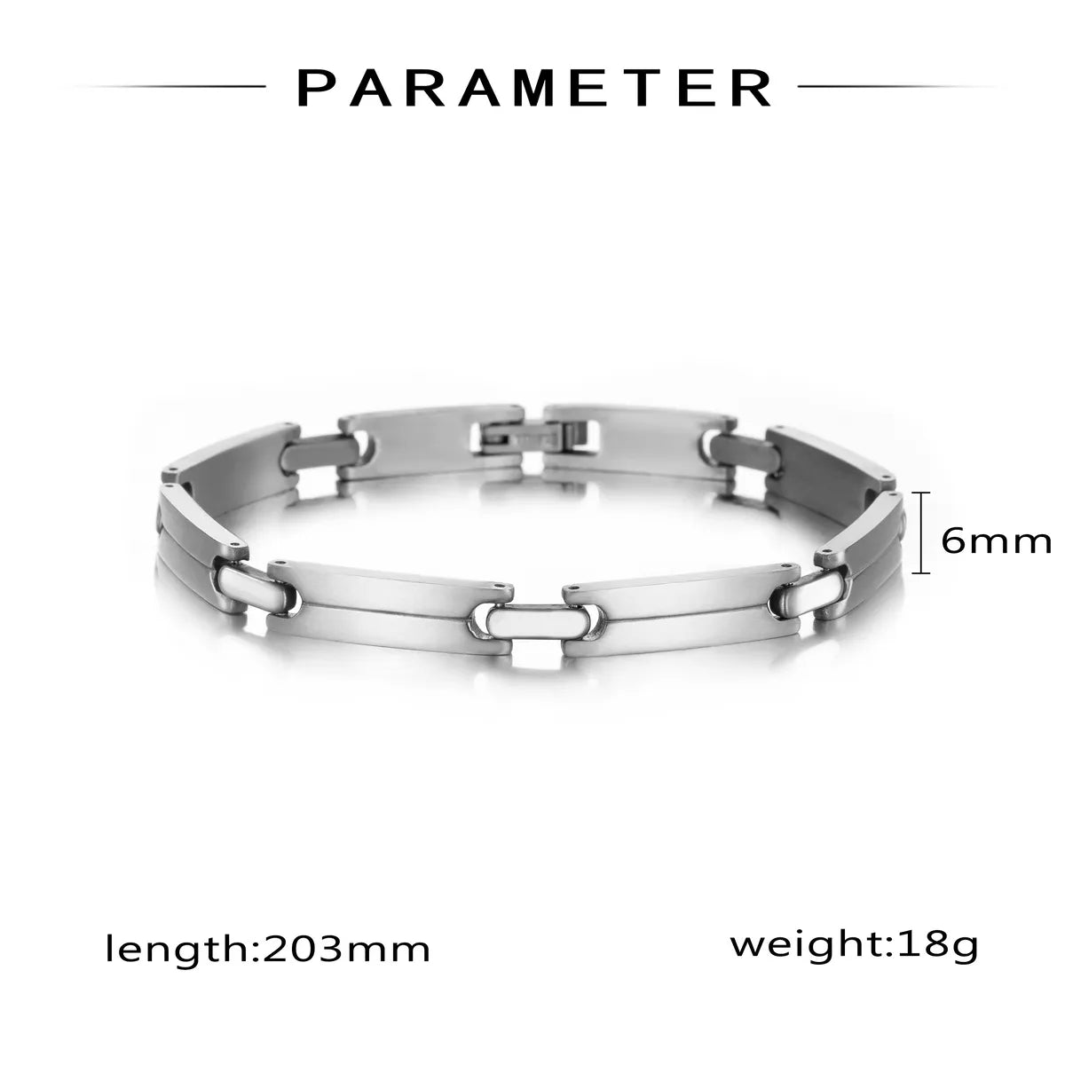 Simple Style Classic Style Solid Color 304 Stainless Steel Women'S Bracelets