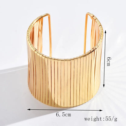 Simple Style Classic Style Solid Color Alloy Plating Gold Plated Women's Bangle