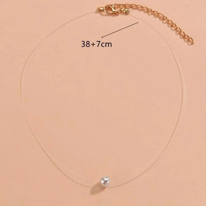 Simple Style Classic Style Solid Color Alloy Wholesale Necklace