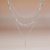 Simple Style Classic Style Solid Color Alloy Zinc Alloy Wholesale Layered Necklaces