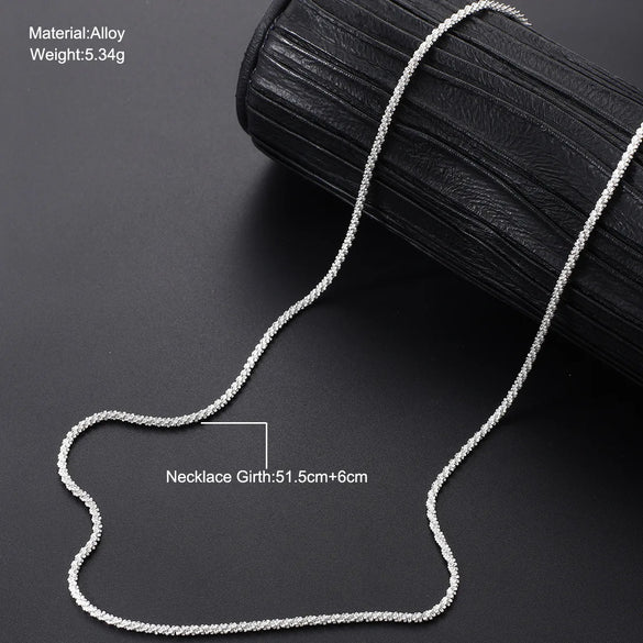 Simple Style Classic Style Solid Color Gold Plated Alloy Wholesale Layered Necklaces