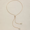 Simple Style Classic Style Solid Color Imitation Pearl Alloy Wholesale Pendant Necklace