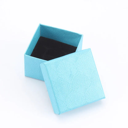 Simple Style Classic Style Solid Color Jewelry Boxes