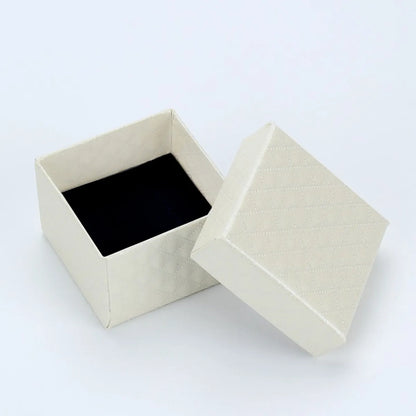 Simple Style Classic Style Solid Color Jewelry Boxes