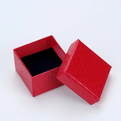 Simple Style Classic Style Solid Color Jewelry Boxes