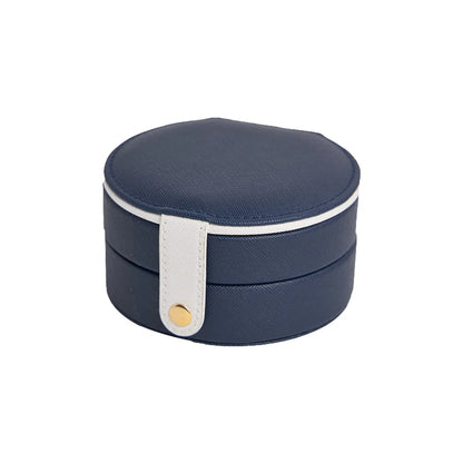 Simple Style Classic Style Solid Color Pu Leather Jewelry Boxes