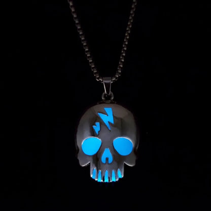 Simple Style Classic Style Solid Color Zinc Alloy Plating Halloween Men'S Pendant Necklace