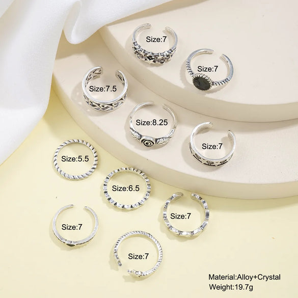 Simple Style Classic Style Star Heart Shape Alloy Plating Gold Plated Women'S Rings