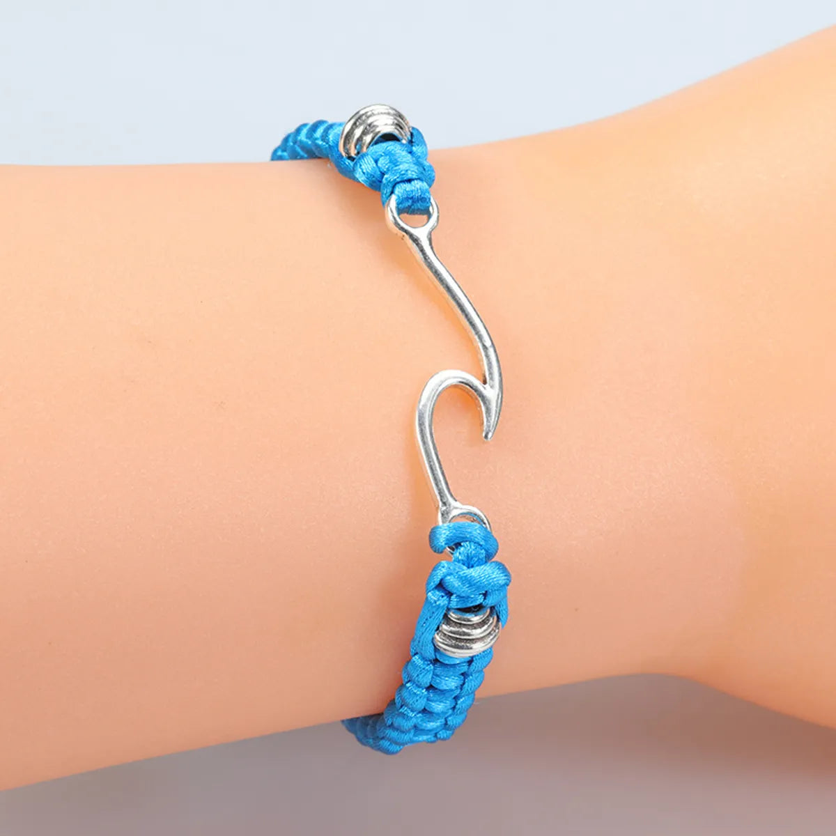 Simple Style Classic Style Sunflower Alloy Rope Shell Wholesale Drawstring Bracelets