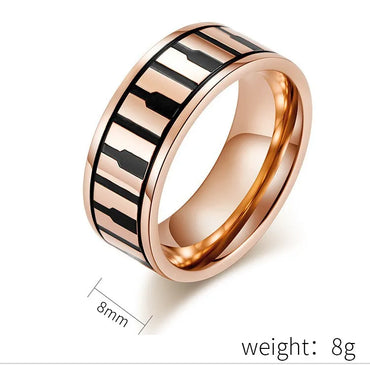 Wholesale Jewelry Simple Style Classic Style Watermelon 304 Stainless Steel Rhinestones 18K Gold Plated Plating Inlay Rings