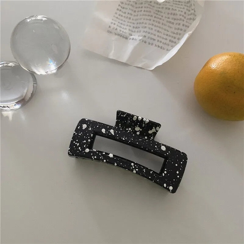 Simple Style Color Block Alloy Hair Clip