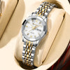 Simple Style Color Block Butterfly Double Snap Quartz Women'S Watches