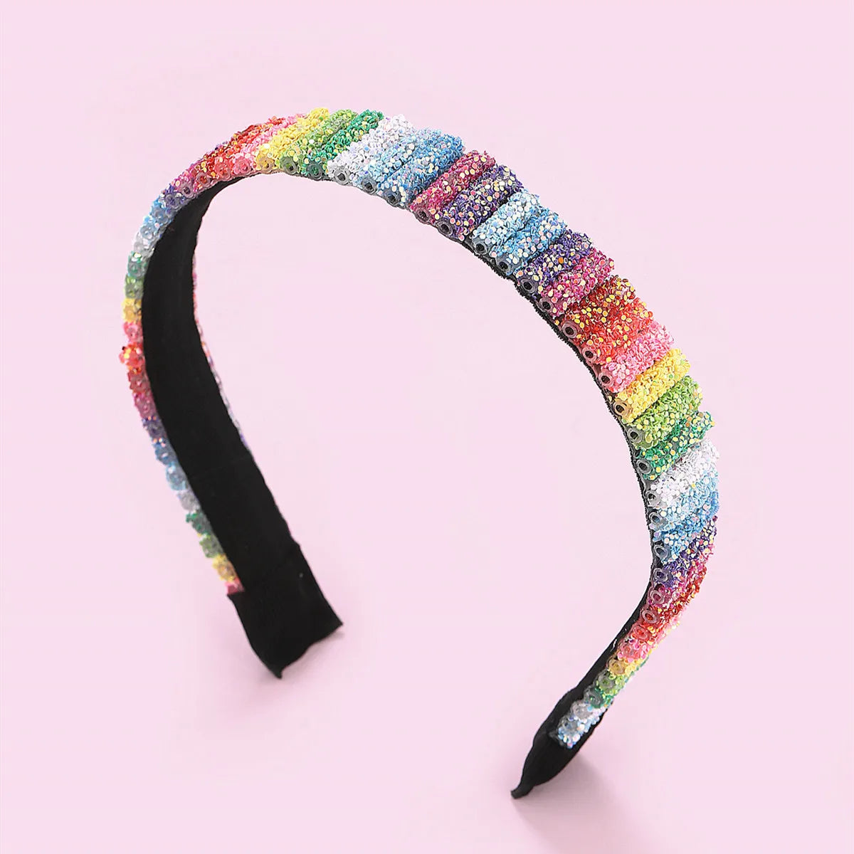 Simple Style Color Block Cloth Handmade Hair Band 1 Piece