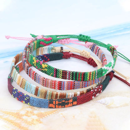 Simple Style Color Block Cloth Knitting Unisex Anklet 1 Piece