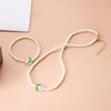 Simple Style Color Block Imitation Pearl Beaded Women'S Bracelets Necklace