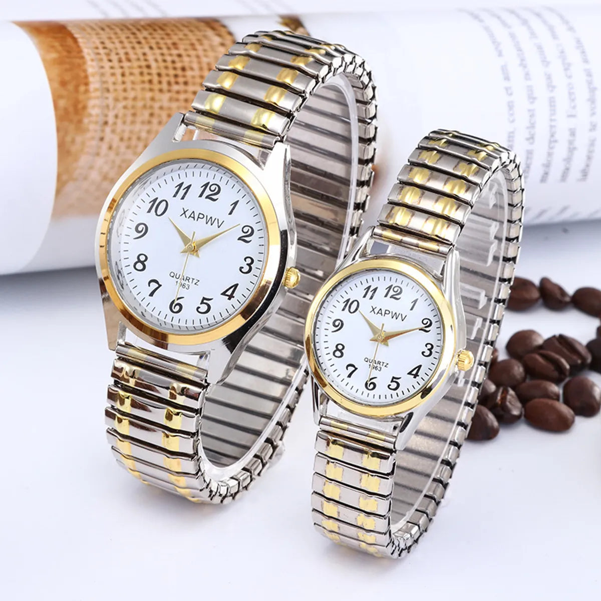 Simple Style Color Block Quartz Women'S Watches