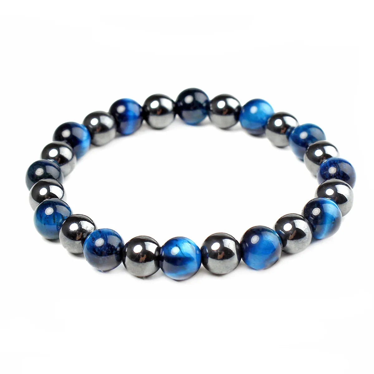 Simple Style Color Block Stone Beaded Unisex Bracelets