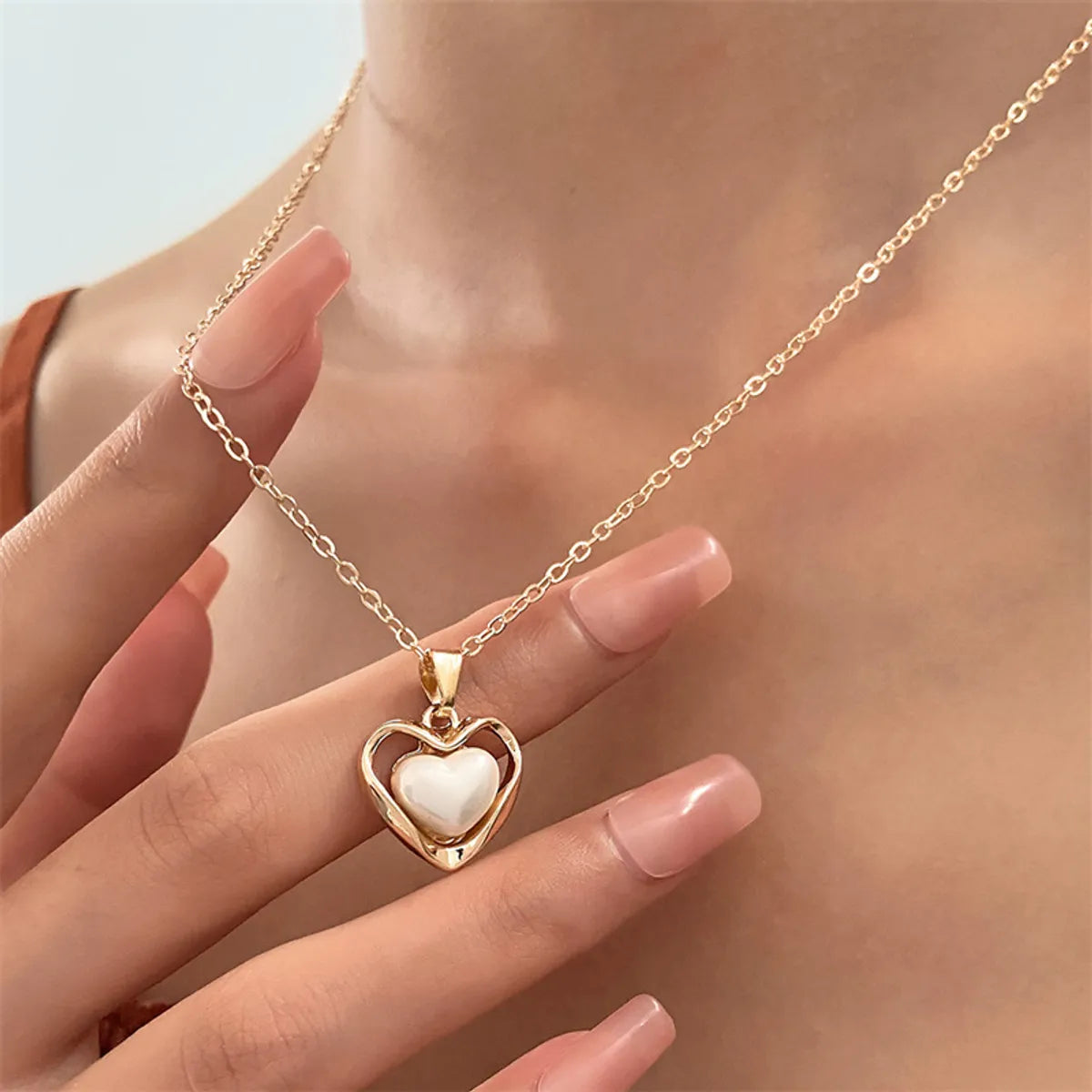 Simple Style Commute Bear Copper Plating Inlay Crystal Rhinestones Zircon 18k Gold Plated Gold Plated Silver Plated Pendant Necklace