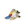Simple Style Commute Bird Alloy Inlay Women'S Brooches