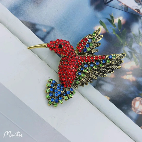 Simple Style Commute Bird Alloy Inlay Women'S Brooches