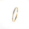 Wholesale Simple Style Commute Circle Titanium Steel Plating Inlay Zircon Rings Bracelets
