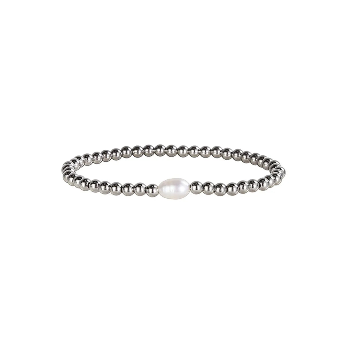 Simple Style Commute Geometric 303 Stainless Steel Bracelets In Bulk