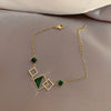 Simple Style Commute Solid Color Alloy Patchwork Women'S Bracelets