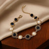 Simple Style Commute Solid Color Alloy Patchwork Women'S Bracelets