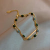 Simple Style Commute Solid Color Alloy Patchwork Women'S Bracelets
