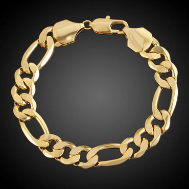 Simple Style Commute Solid Color Copper Plating Gold Plated Bracelets