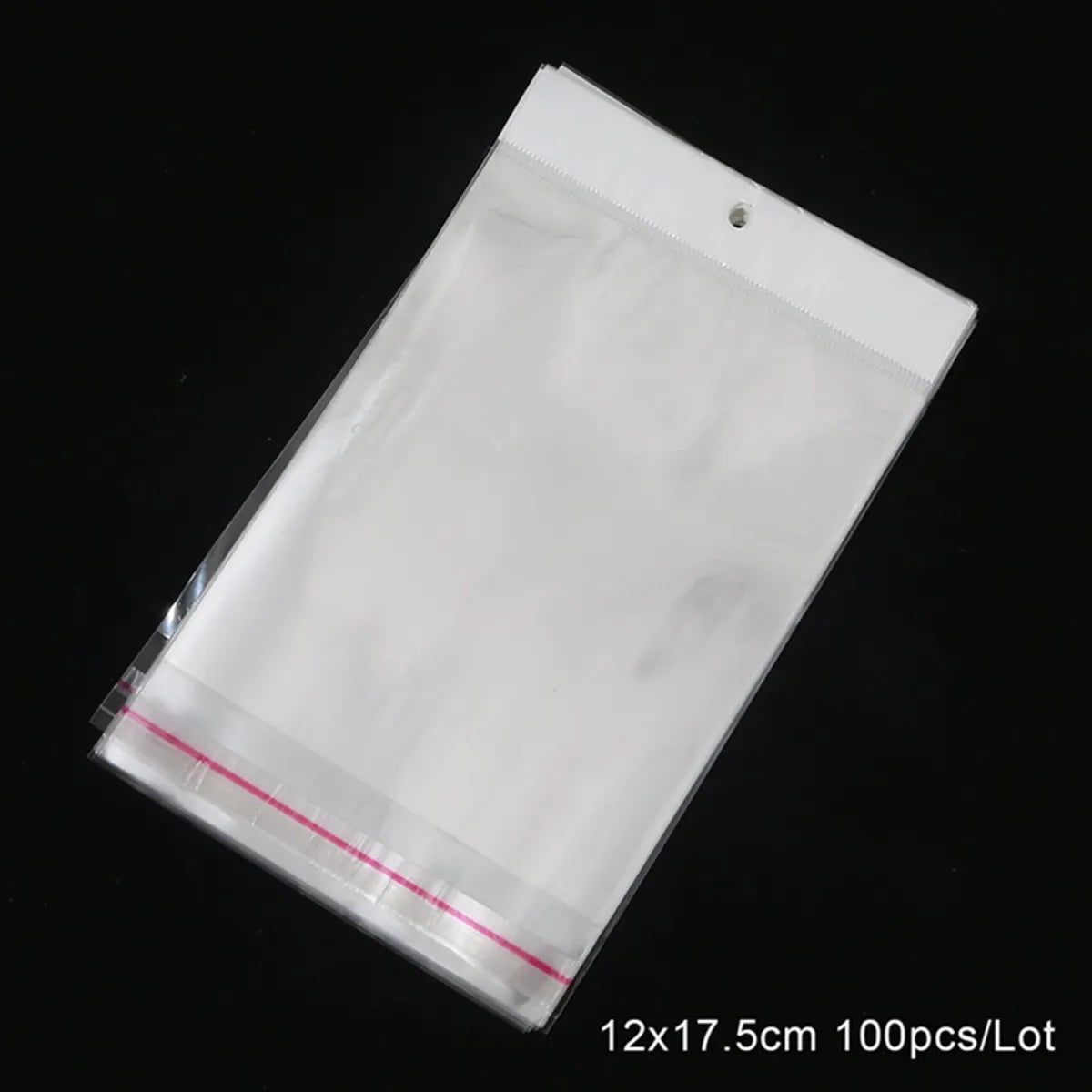 Simple Style Commute Solid Color Plastic Jewelry Packaging Bags