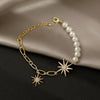 Simple Style Commute Star Artificial Gemstones Mixed Materials Wholesale Bracelets