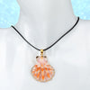 Simple Style Conch Pu Leather Shell Wholesale Pendant Necklace