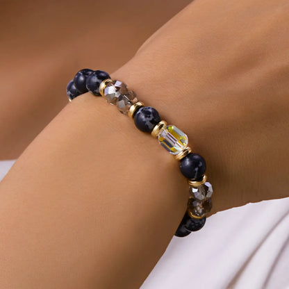 Simple Style Constellation Artificial Crystal Alloy Stone Wholesale Bracelets