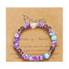 Simple Style Constellation Artificial Crystal Alloy Stone Wholesale Bracelets