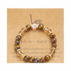 Simple Style Constellation Artificial Crystal Alloy Stone Wholesale Bracelets