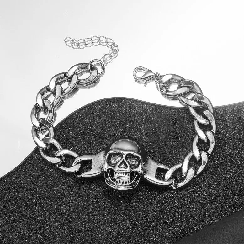 Simple Style Cool Style Spider Arylic Alloy Plating Men'S Bracelets