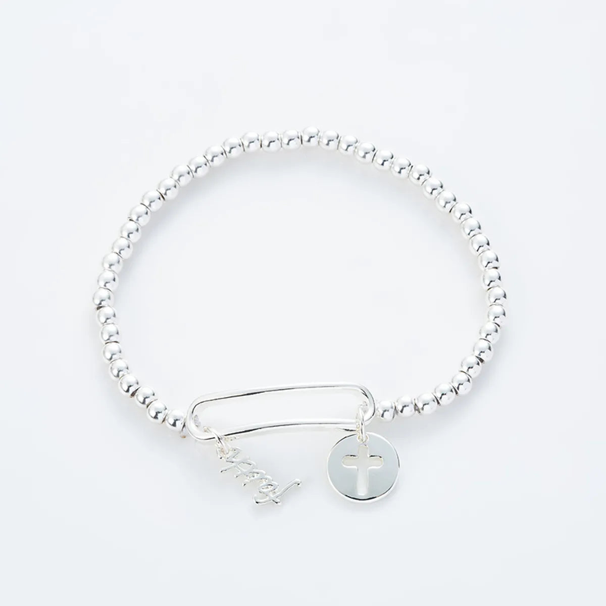 Simple Style Cross Eye Alloy Wholesale Bracelets