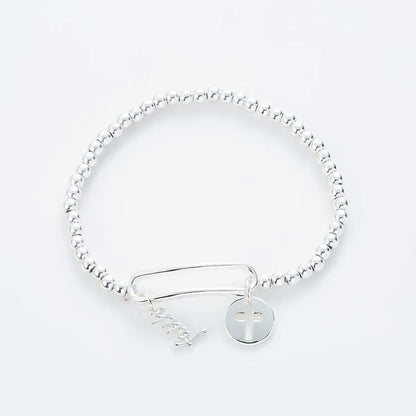 Simple Style Cross Eye Alloy Wholesale Bracelets