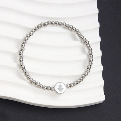 Simple Style Cross Eye Fish 304 Stainless Steel Wholesale Bracelets