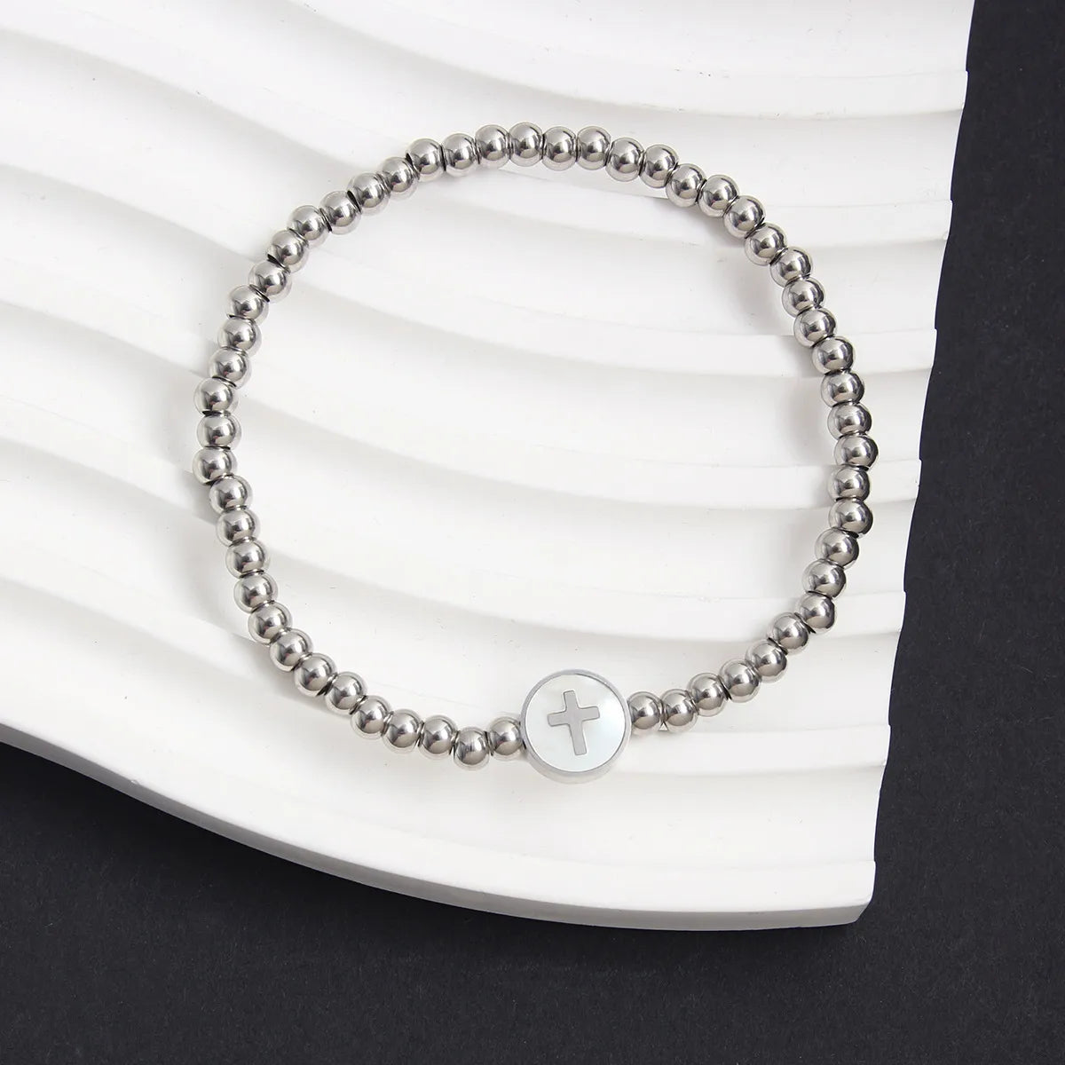 Simple Style Cross Eye Fish 304 Stainless Steel Wholesale Bracelets