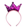 Simple Style Crown Plastic Resin Patchwork Hair Band